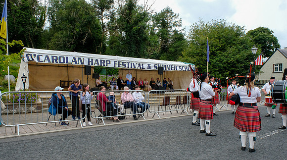 0234Sean Keane Concert and Festival Parade 3rd August