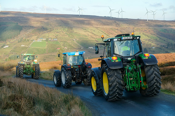 120 James Cull Tracter Run 26th Dec.