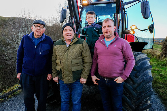 130 James Cull Tracter Run 26th Dec.