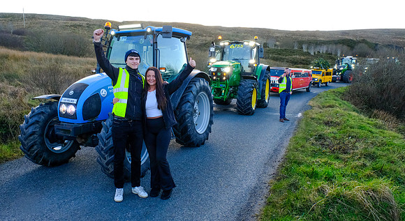 140 James Cull Tracter Run 26th Dec.