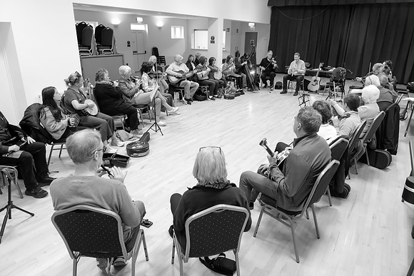 8 Carolan Collective teaching workshop Keadue 5th June_