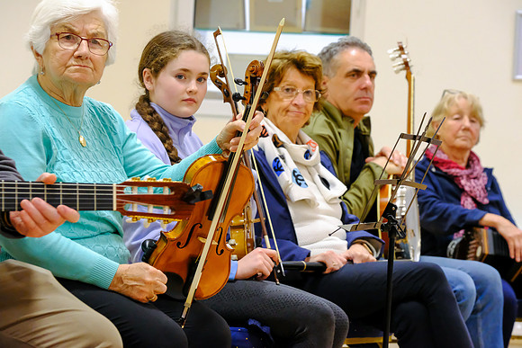 6 Carolan Collective teaching workshop Keadue 5th June_
