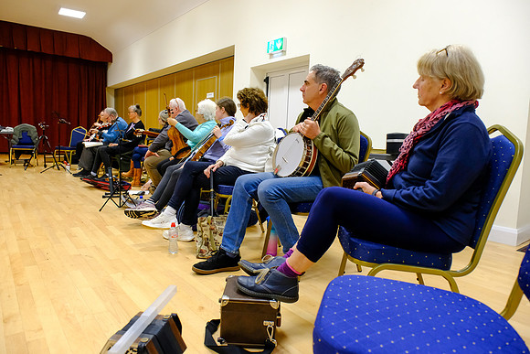 9 Carolan Collective teaching workshop Keadue 5th June_