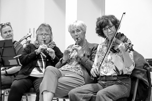 13 Carolan Collective teaching workshop Keadue 5th June_