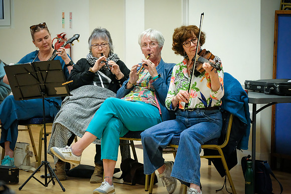 25 Carolan Collective teaching workshop Keadue 5th June_