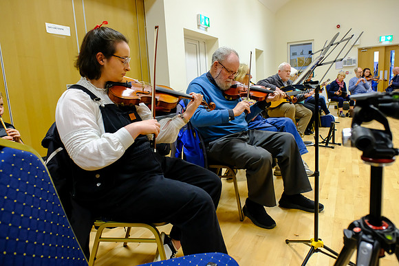 27 Carolan Collective teaching workshop Keadue 5th June_