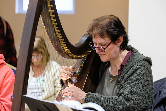29 Carolan Collective teaching workshop Keadue 5th June_