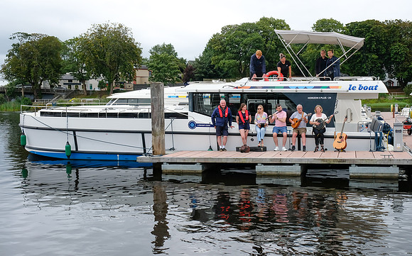 0018 Le Boat Carolan Collective Reel Craic sessions 14th August
