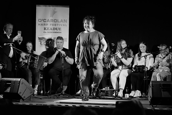 0239 O'Carolan Harp Festival 5thAugust Door Dancing