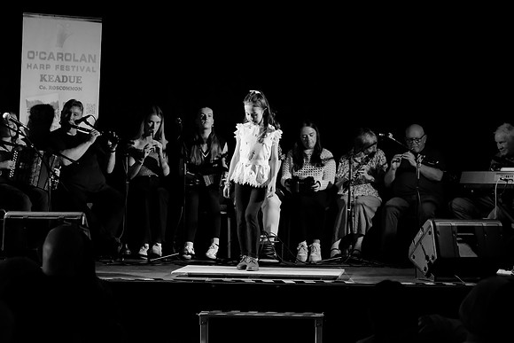 0086 O'Carolan Harp Festival 5thAugust Door Dancing