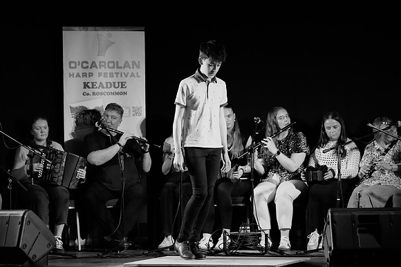 0139 O'Carolan Harp Festival 5thAugust Door Dancing