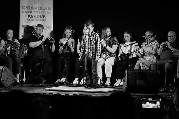0122 O'Carolan Harp Festival 5thAugust Door Dancing