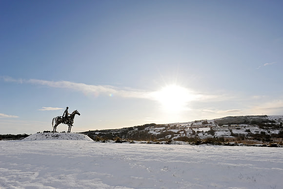 029 Ireland in the snow