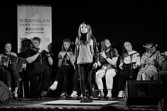 0174 O'Carolan Harp Festival 5thAugust Door Dancing