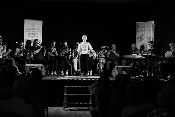0114 O'Carolan Harp Festival 5thAugust Door Dancing