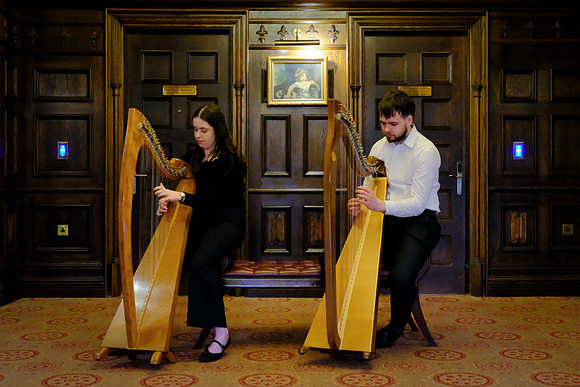 Emma Benson and Fiachra Guihen