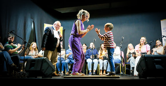 85 O'Carolan Festival Door Dancing 4th August