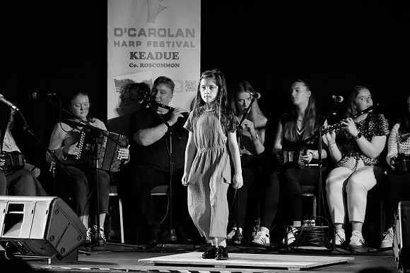 0033 O'Carolan Harp Festival 5thAugust Door Dancing