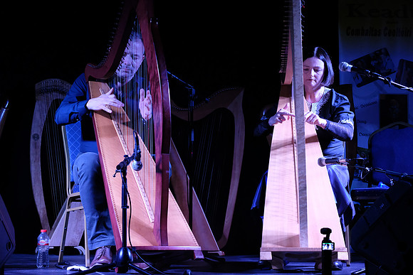 0082 Harps Together