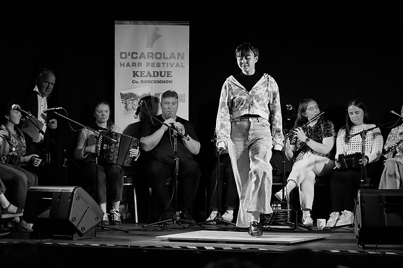 0214 O'Carolan Harp Festival 5thAugust Door Dancing
