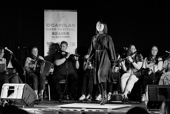 0049 O'Carolan Harp Festival 5thAugust Door Dancing