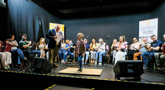 82 O'Carolan Festival Door Dancing 4th August