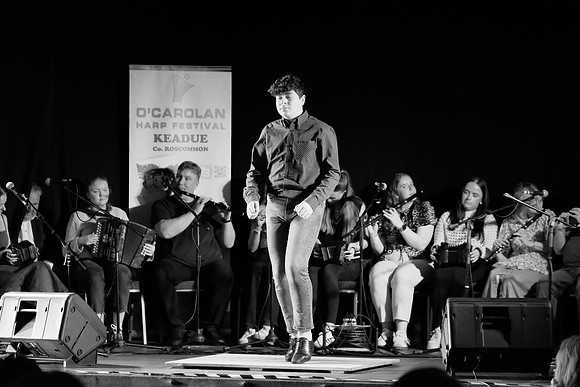 0018 O'Carolan Harp Festival 5thAugust Door Dancing