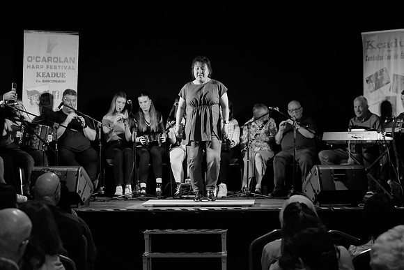 0241 O'Carolan Harp Festival 5thAugust Door Dancing