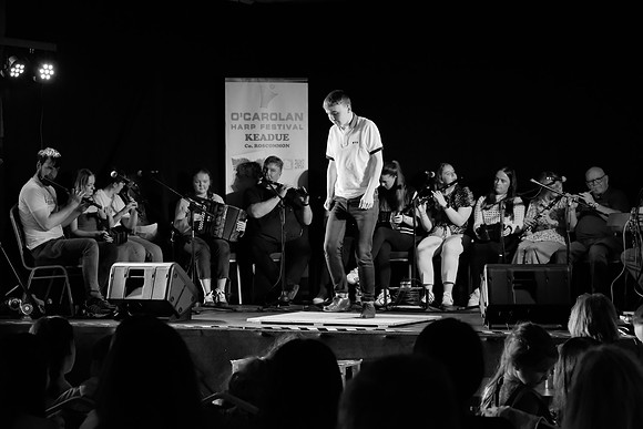 0076 O'Carolan Harp Festival 5thAugust Door Dancing