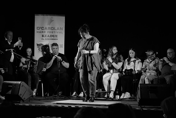 0237 O'Carolan Harp Festival 5thAugust Door Dancing